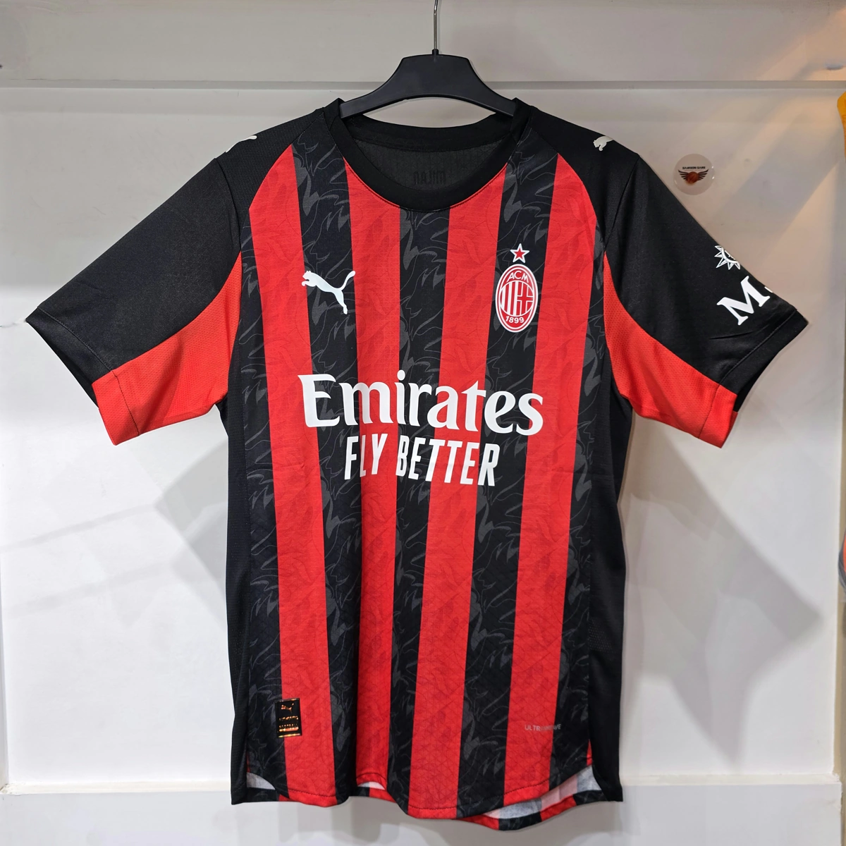 AC Milan Home Kit 25-26 – Player Edition