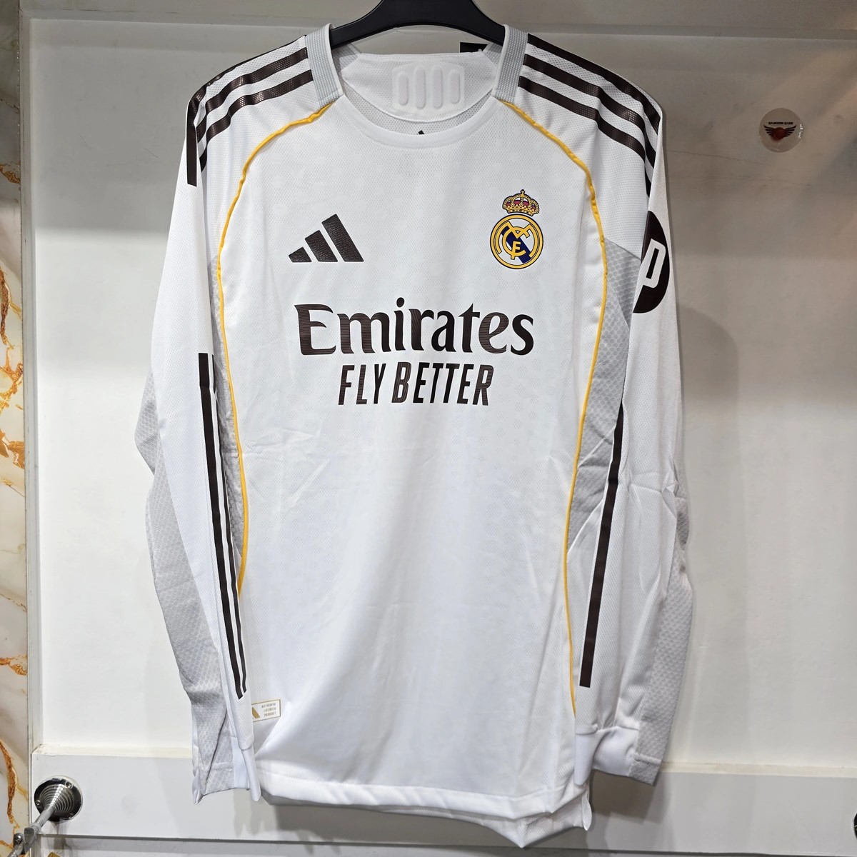 Real Madrid Home Kit(Full Sleeve ) 25-26 – Player Edition