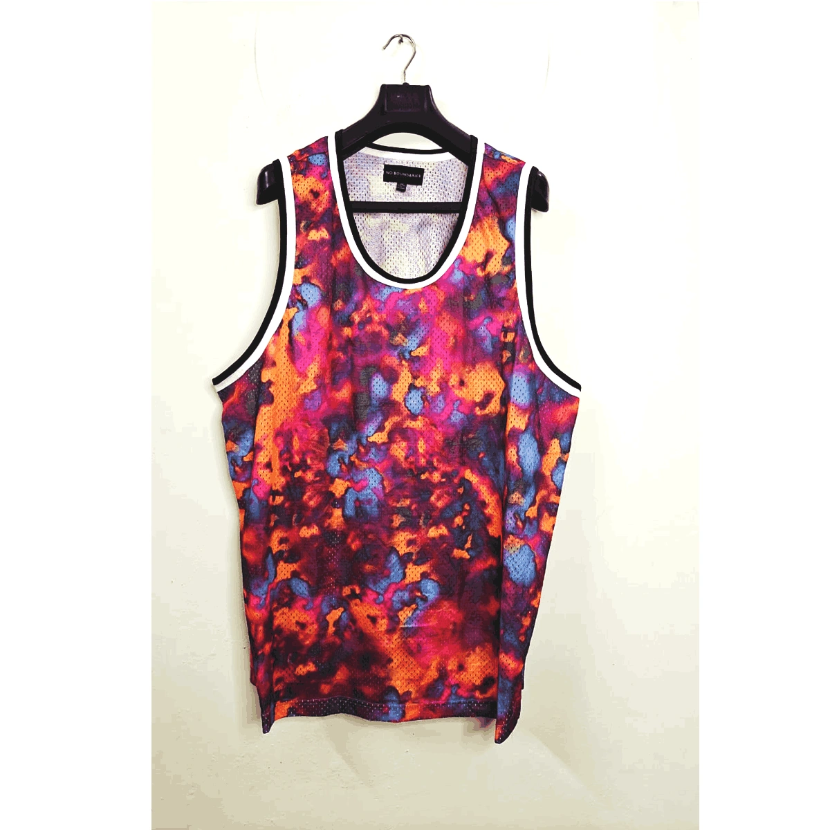 Men’s Abstract Splash Regular Tank Top