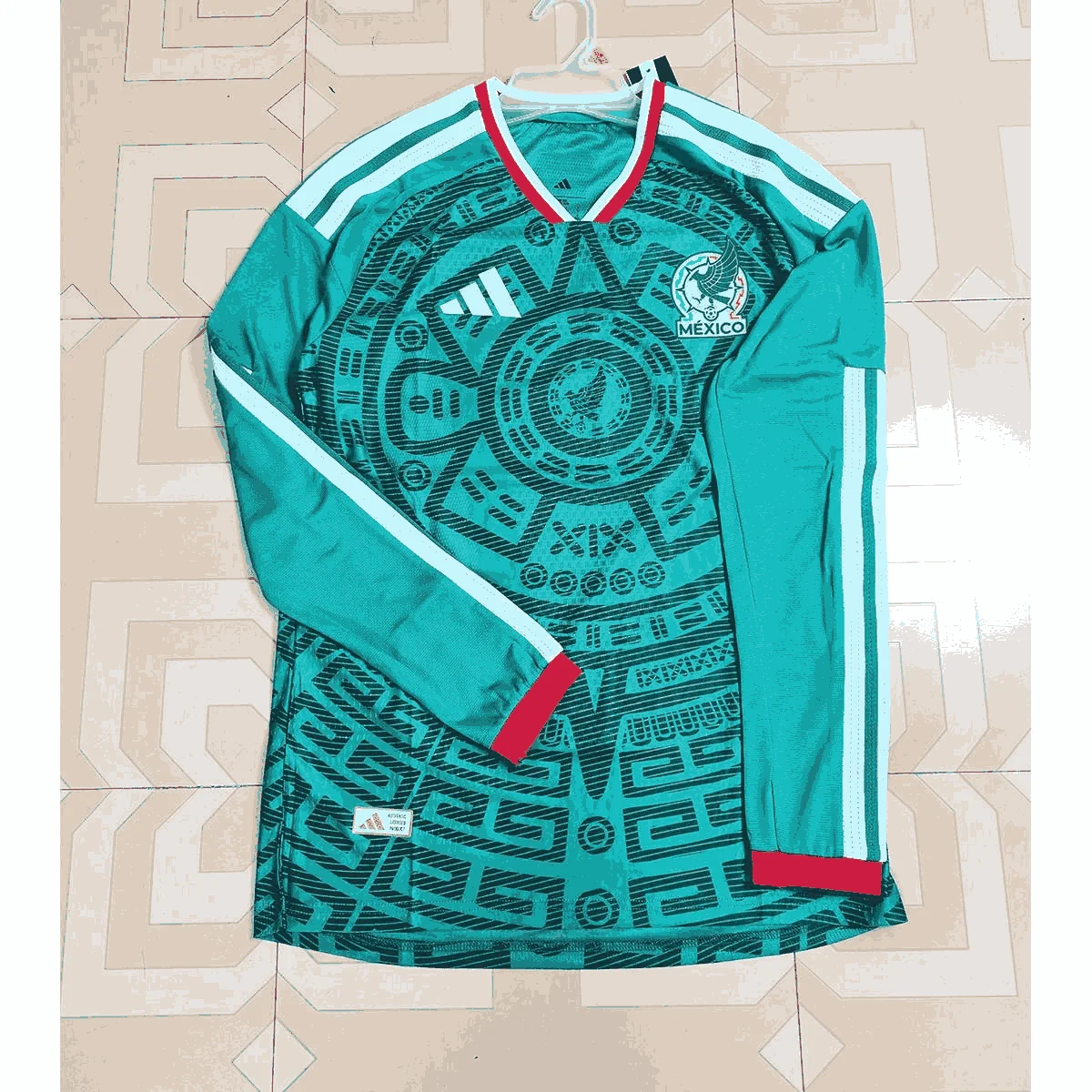 Mexico Full Sleeve Player Version Home Jersey – World Cup 2026