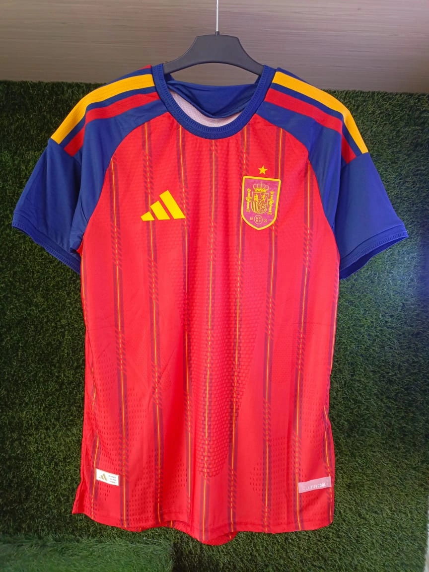 Spain Player Version Home Jersey – World Cup 2026
