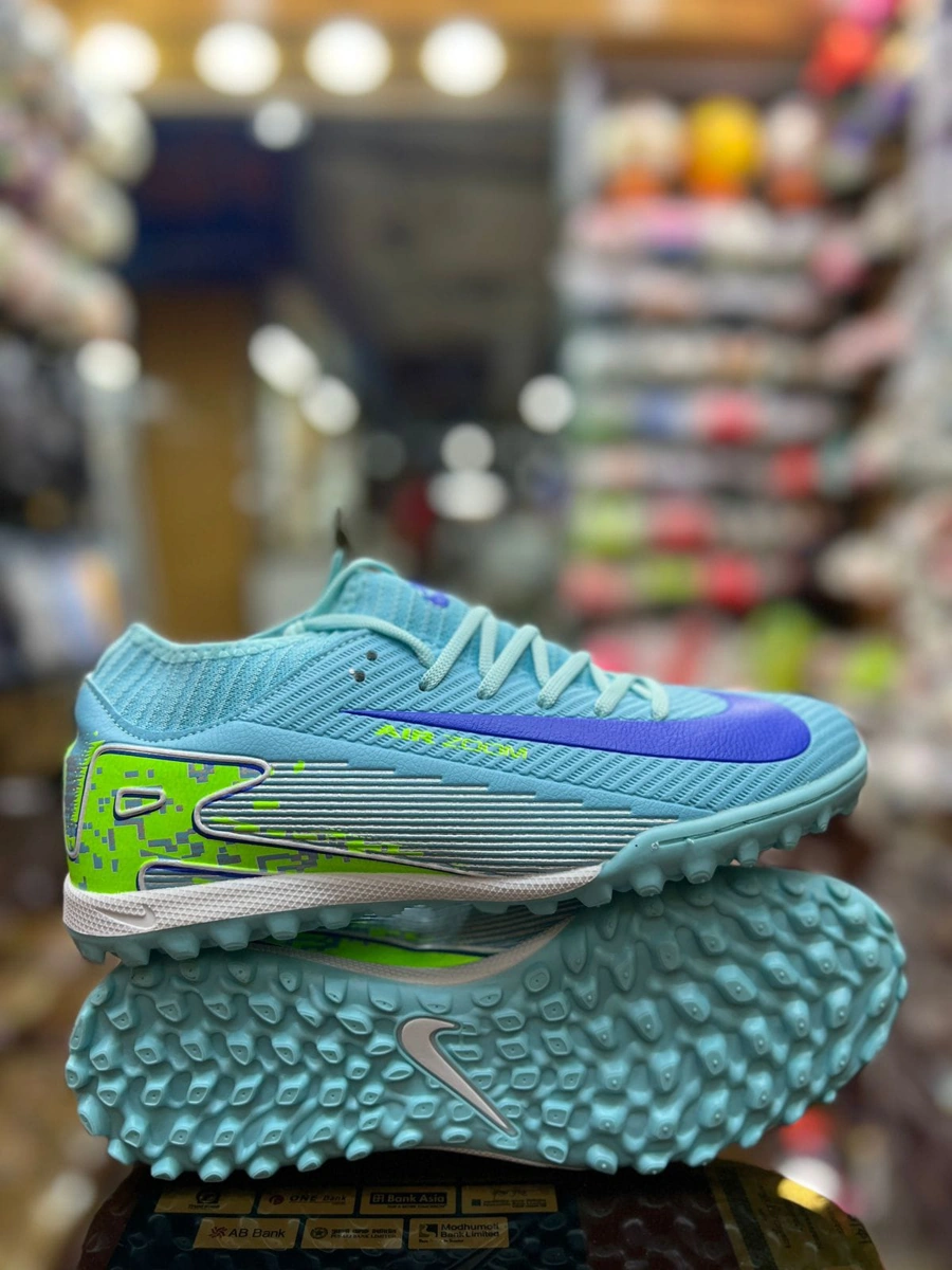 Nike Air Zoom Glacier Blue Football Turf Shoes