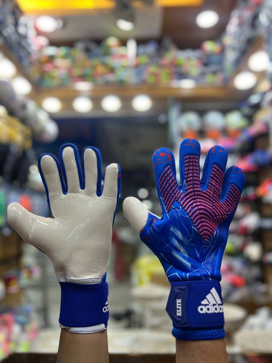 Adidas Predator Pro Lucid Blue & White Goalkeeper Gloves